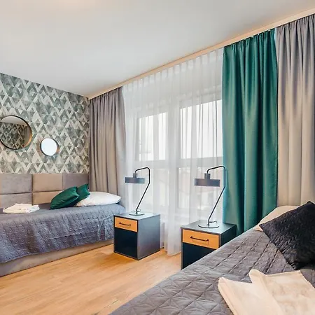 Z 2 Sypialniami Elegant Lux 18 E Perlowa Przystan - Apartment Kolobrzeg